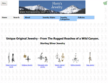 Tablet Screenshot of hornsjewelry.com